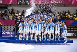 ARGENTINA CAMPEÓN SUB 20 CON FABRI GALVAN ADENTRO